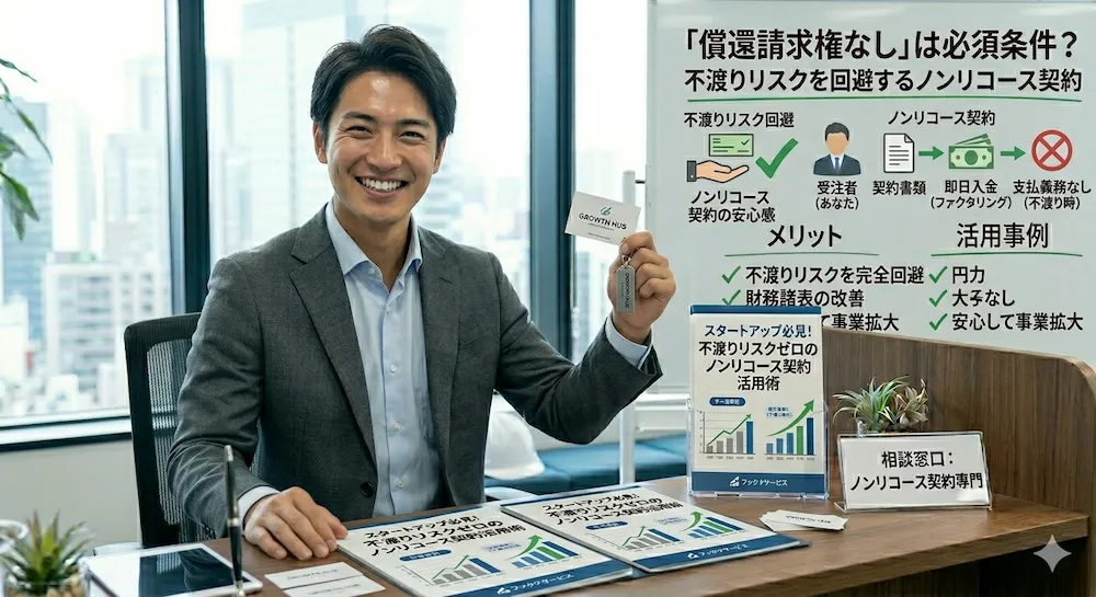 06「償還請求権なし」は必須条件？不渡りリスクを回避するノンリコース契約