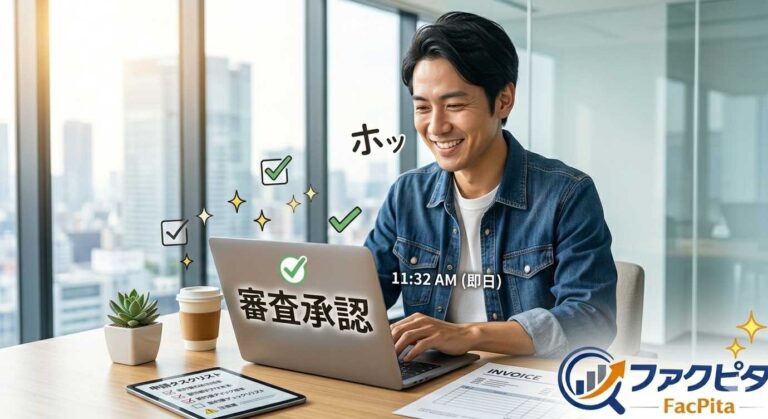 審査で重視されるのは「自分の信用」ではなく「売掛先の信用」