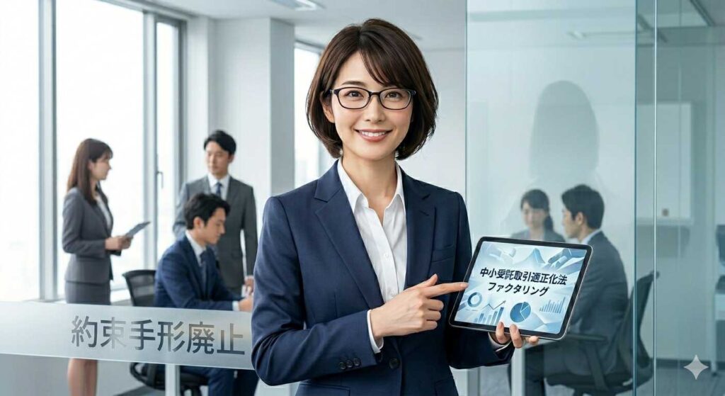 約束手形廃止とファクタリング黄金時代の到来