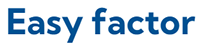 EasyFactor（イージーファクター） ロゴ