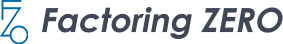 ファクタリングZERO ロゴ