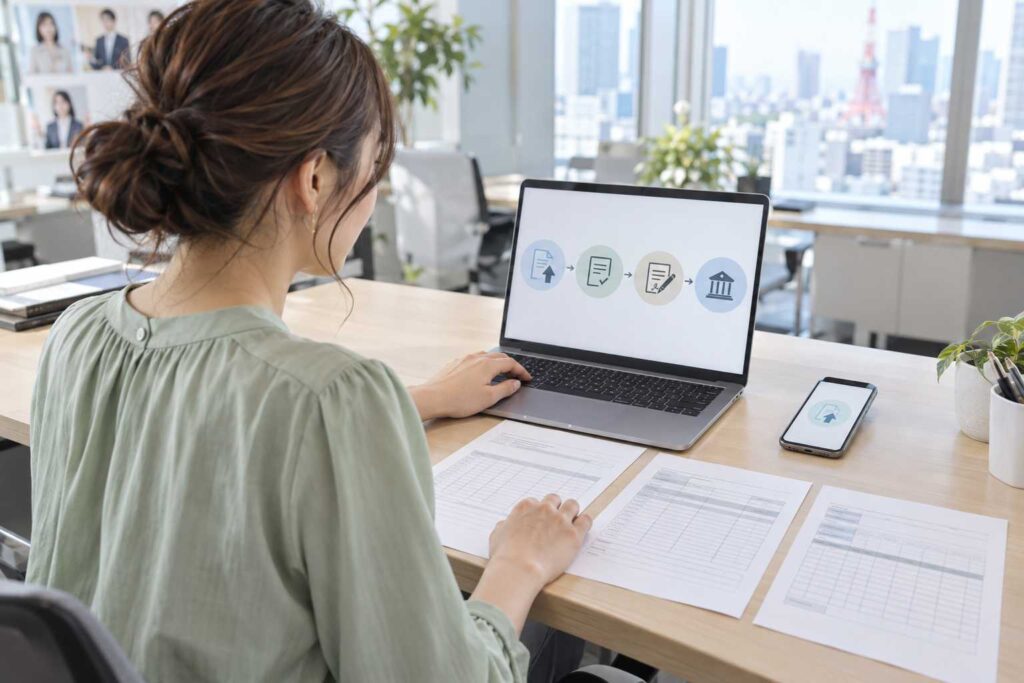 人材派遣会社向けファクタリング会社を比較する経営者