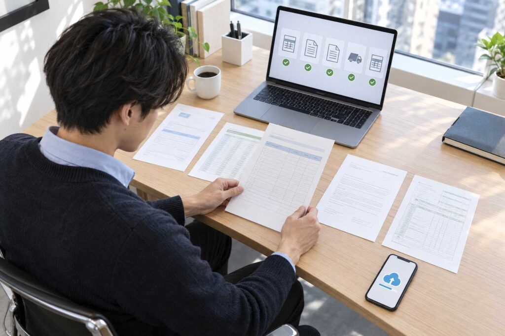 ファクタリング契約の条件を確認する事業者