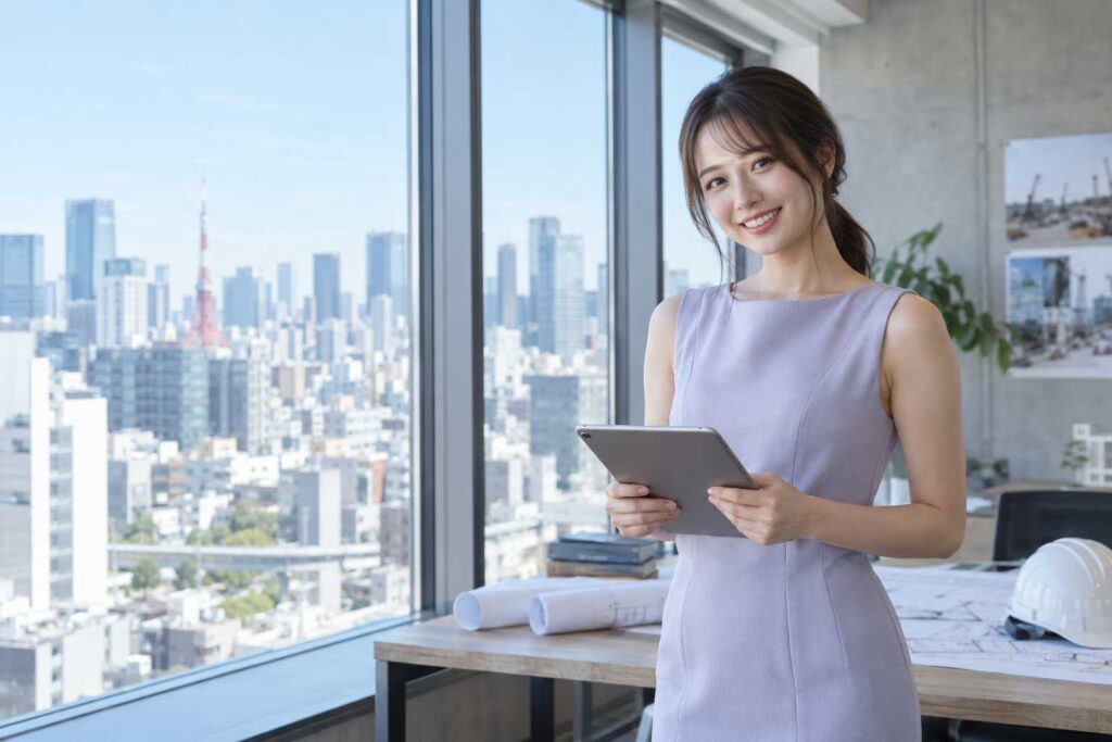 建設会社の資金繰りを確認する担当者