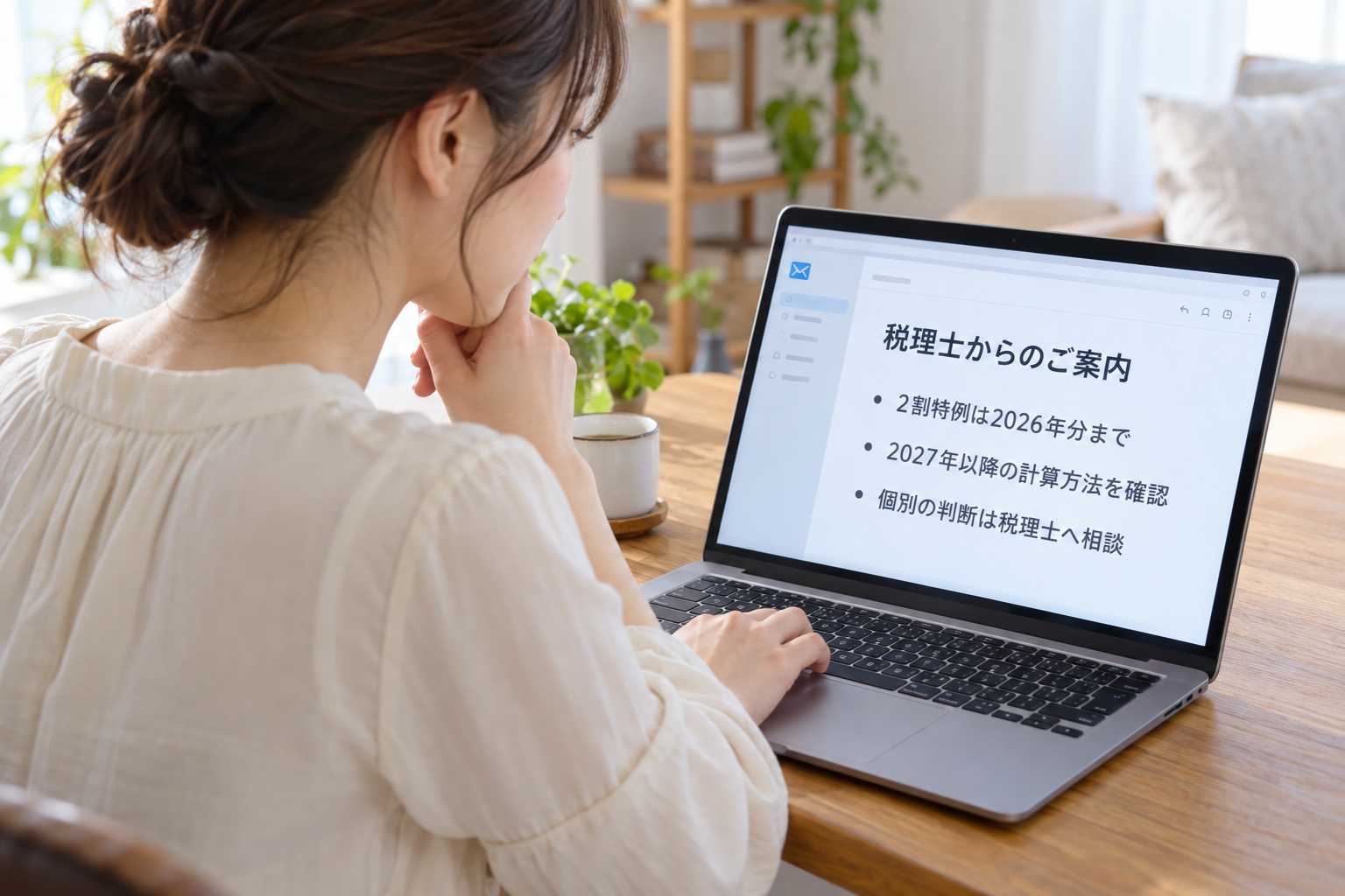 インボイス2割特例の終了と資金繰りを確認する個人事業主
